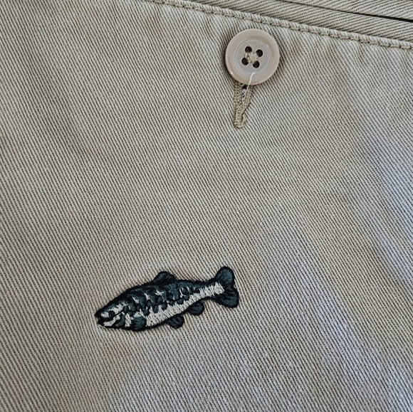 Mens j.crew the Sutton fish khaki pants 33x32 - Picture 2 of 4